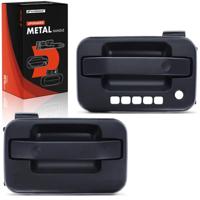 2 Pcs Upgraded Metal Front Exterior Door Handle