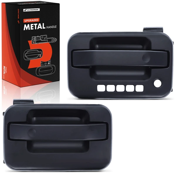 2 Pcs Upgraded Metal Front Exterior Door Handle for Ford F-150 Lincoln Mark LT