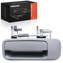 Rear Driver 1C8 (Silver) Exterior Door Handle
