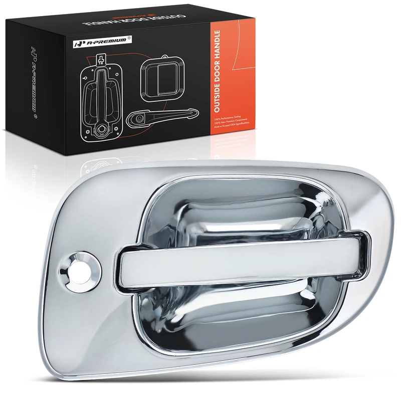 Front Passenger Chrome Exterior Door Handle for Freightliner Cascadia 2008-2016