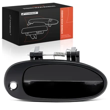 Front Passenger Smooth Black Exterior Door Handle for 1998-2001 Kia Sephia