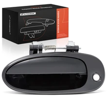 Front Driver Smooth Black Exterior Door Handle for 1998-2001 Kia Sephia