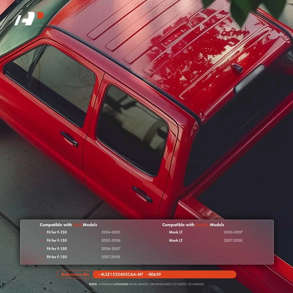 A-Premium APDHO2111TW Exterior Door Handle Front Left Driver Side