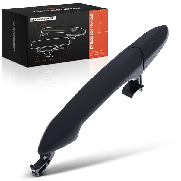 Front Passenger Texture Black Exterior Door Handle for Chevrolet Spark 2016-2022