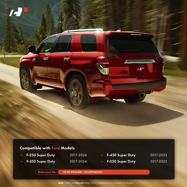 Upgraded Metal Tailgate Handle with Keyhole for Ford F-250 F-350 F-450 Super Duty