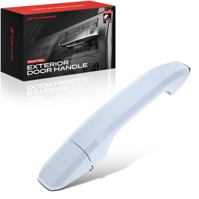Rear Painted GAZ Olympic White Door Handle