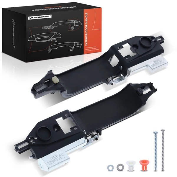 2 Pcs Rear Black Exterior Door Handle Reinforcement Bracket for Ford Focus 08-11