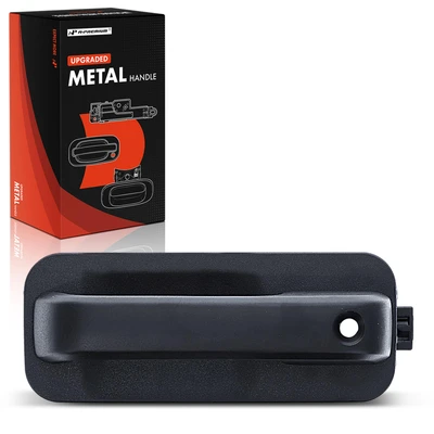 Front Driver Upgraded Metal Exterior Door Handle with Keyhole