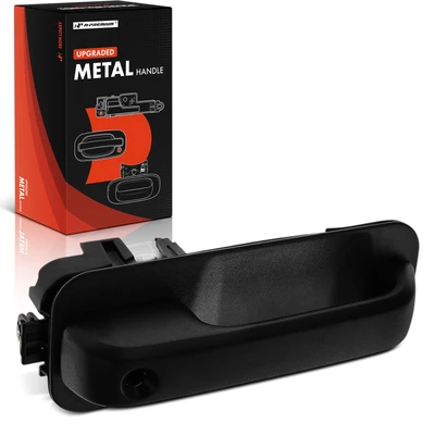 Upgraded Metal Exterior Door Handle with Keyhole