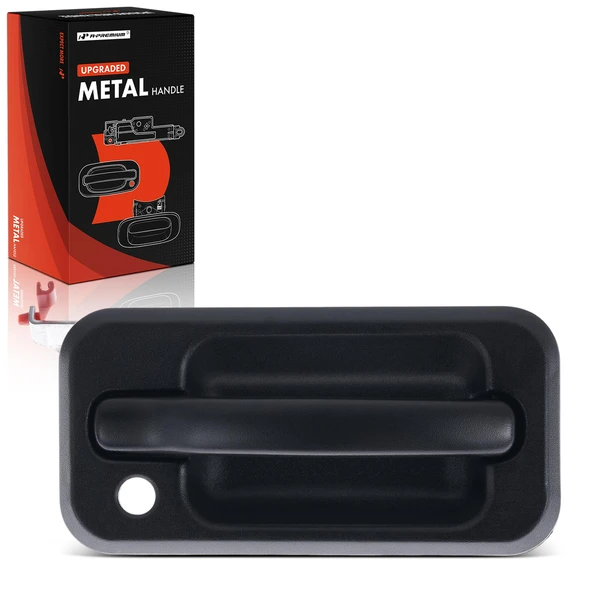 Front Passenger Upgraded Metal Exterior Door Handle with Keyhole for 2003-2005 Hummer H2