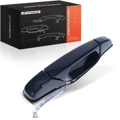 Rear Driver Painted GBA Black Door Handle