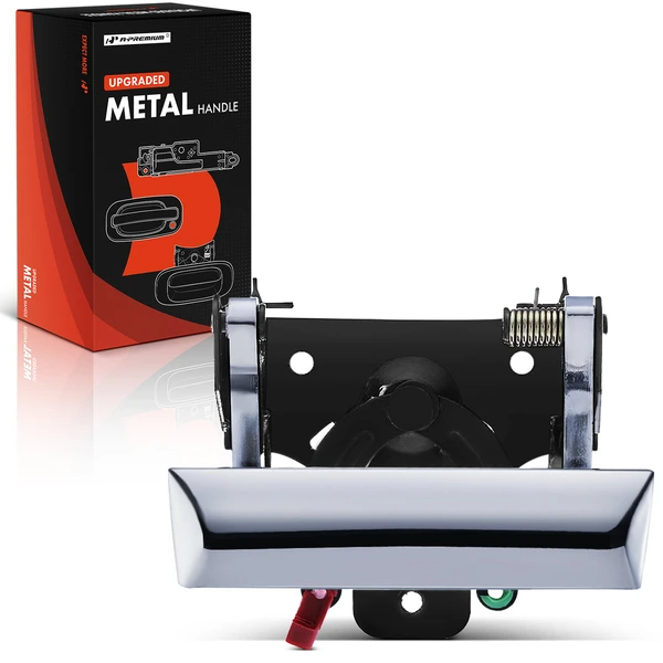 Rear Chrome Upgraded Metal Tailgate Handle for Chevy Silverado 1500 07-13 GMC