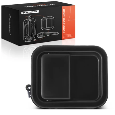 Passenger Black Exterior Door Handle