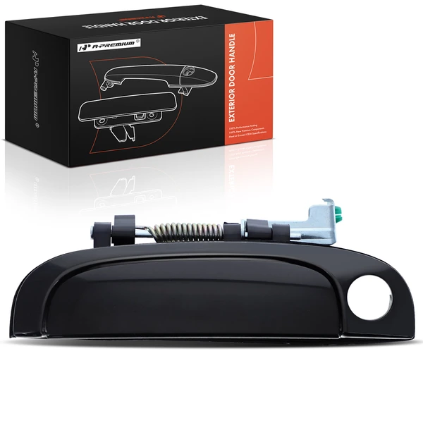 Front Driver Smooth Black Exterior Door Handle for 2006-2011 Kia Rio5