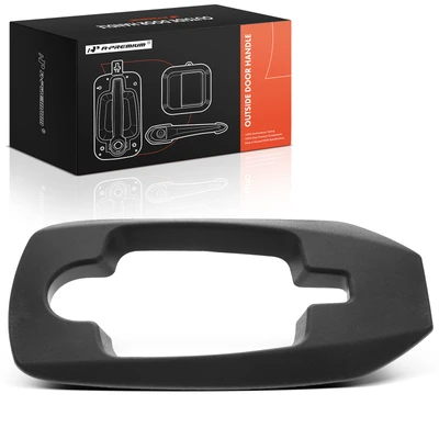 Front Driver or Passenger Texture Black Outside Handle Bezel