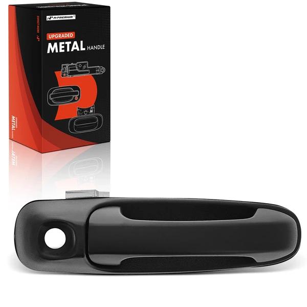Upgraded Metal Exterior Door Handle with Keyhole for 2003-2009 Dodge Ram 2500