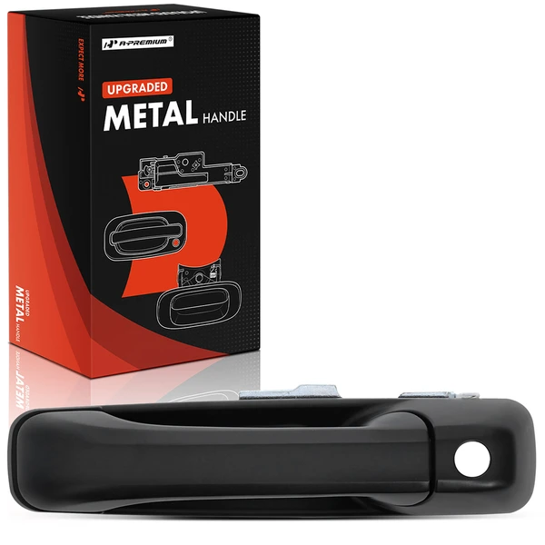 Upgraded Metal Front Driver Exterior Door Handle with Keyhole for 2006-2010 Jeep Commander