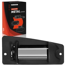 Rear Passenger Black Chrome Upgraded Metal Exterior Door Handle