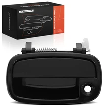 Front Driver Smooth Black Exterior Door Handle for 2001-2002 Kia Sportage