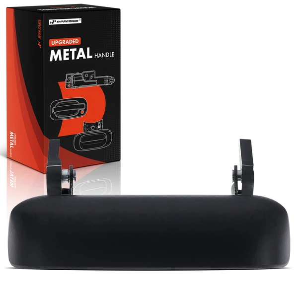 Rear Upgraded Metal Tailgate Primed Black Handle without Keyhole for Ford Ranger 1998-2011