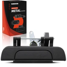 Upgraded Metal Rear Tailgate Handle Texture Black