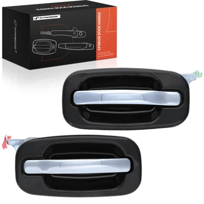 2 Pcs Rear Exterior Door Handle