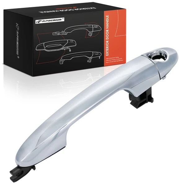 Front Driver Chrome Exterior Door Handle for 2014-2017 Fiat 500L