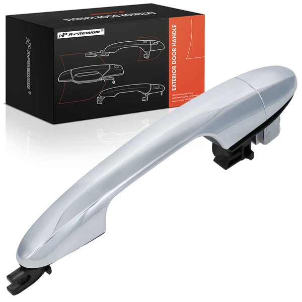 Rear Driver Chrome Exterior Door Handle for 2014-2020 Fiat 500L