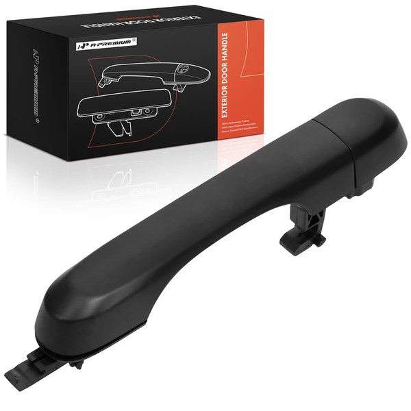 Front Passenger Black Primed Exterior Door Handle for Jeep Renegade BU 2015-2023