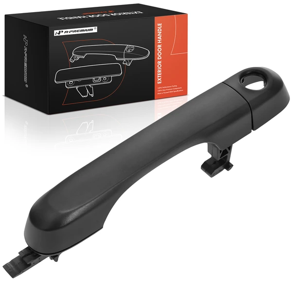 Front Driver Textured Black Exterior Door Handle for 2015-2023 Jeep Renegade