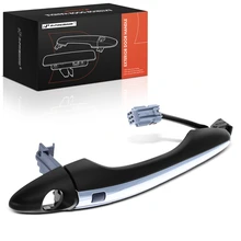 Front Driver Black & Chrome Exterior Door Handle for 2012-2013 Kia Optima