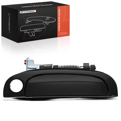 Front Passenger Smooth Black Exterior Door Handle