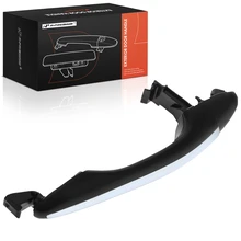 Front Passenger Black & Chrome Exterior Door Handle