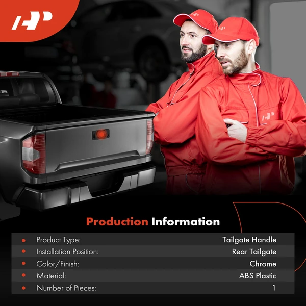 Rear Chrome Tailgate Handle for Nissan Armada 2005-2015 Pathfinder Armada 2004