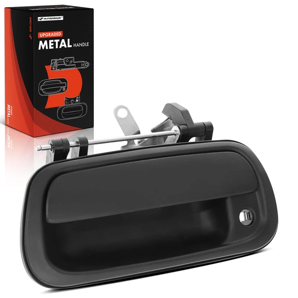 Te Pcsture Black Upgraded Metal & Plastic Tailgate Handle for Toyota Tundra 2000-2006