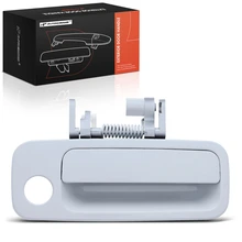 Front Passenger Super White II Paint Code 040 Exterior Door Handle