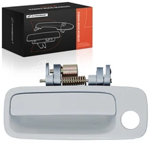 Front Driver White Exterior Door Handle