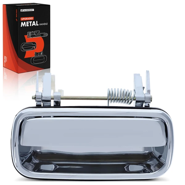 Rear Passenger Upgraded Metal Exterior Door Handle for Toyota Tacoma 2001-2004 Base