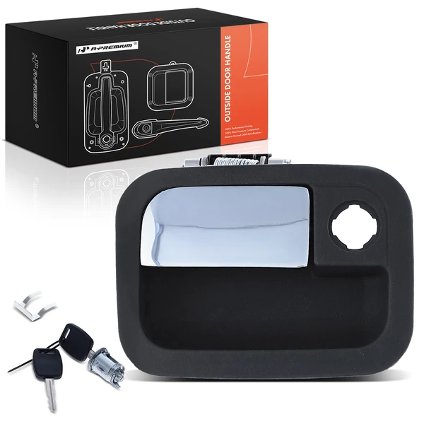 Front Driver Metal Exterior Door Handle for 2005-2011 Peterbilt 387