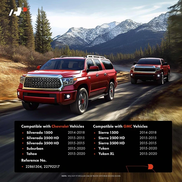 Center Console Armrest Latch Handle for Chevy Silverado 1500 14-18 GMC Sierra