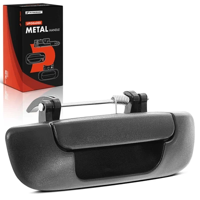 Upgraded Metal Textured Black Tailgate Handle