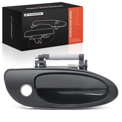 Front Passenger Smooth Black Exterior Door Handle