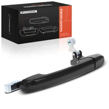 Rear Smooth Black Tailgate Handle without Keyhole