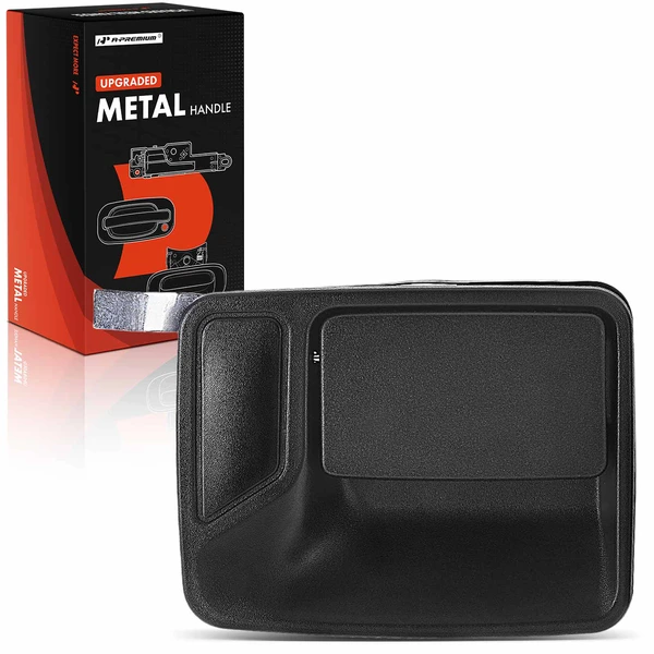 Passenger Texture Black Upgraded Metal Outside Handle for E-350 Super Duty 1999-2016