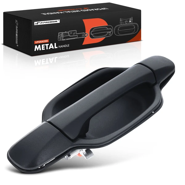 Rear Driver Upgraded Metal Exterior Door Handle for Chevrolet Colorado GMC Canyon