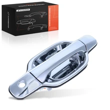 Front Driver Upgraded Chrome Finish Exterior Door Handle with Keyhole for 2004-2012 GMC Canyon