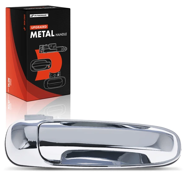 Rear Passenger Upgraded Metal Exterior Door Handle for Dodge Ram 1500 Mitsubishi Ram