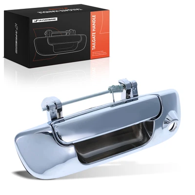 Upgraded Chrome Metal Tailgate Handle with Camera Hole for 2003-2009 Dodge Ram 2500