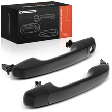 2 Pcs Front Driver & Passenger Black Exterior Door Handle for 2010-2020 Toyota 4Runner