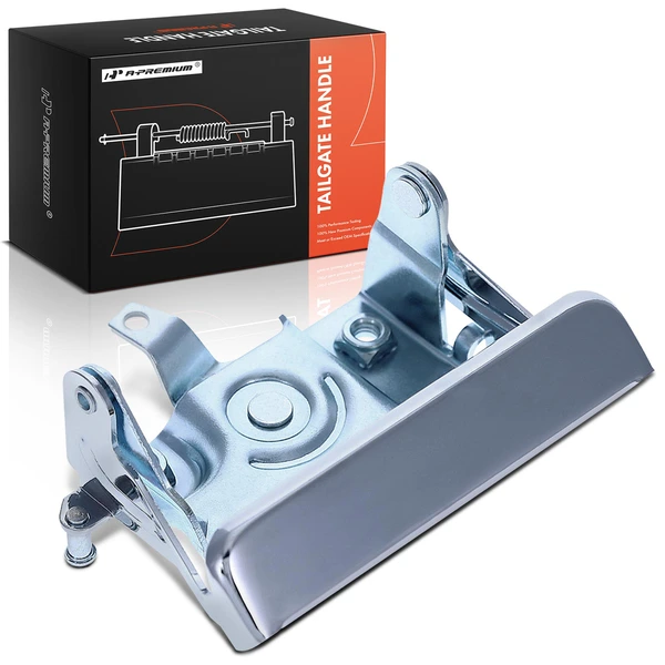 Rear Tailgate Chrome Handle for Ford F-100 1980-1983 F-150 F-250 F-350 1980-1986